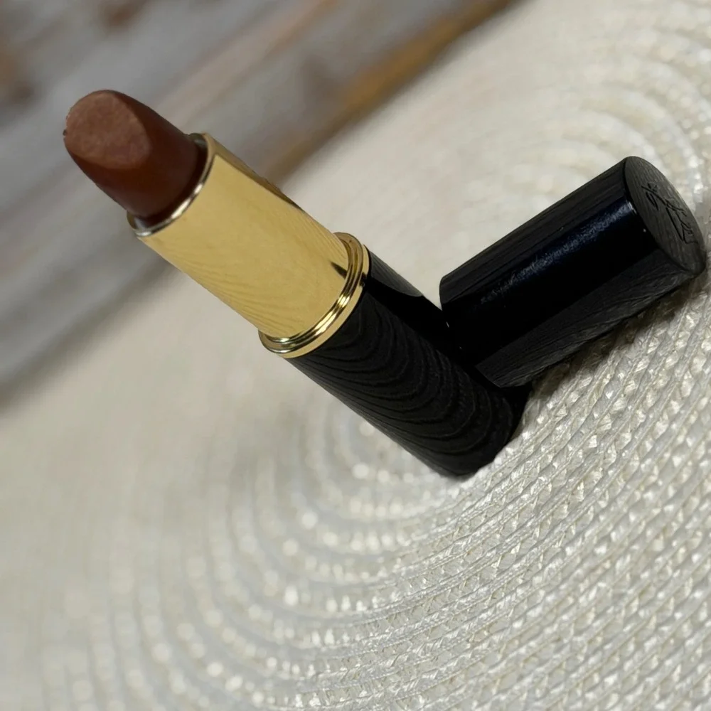 Lancome Rouge Sensation Lipstick Henne Brown Satin Finish Discontinued 7Y098